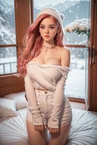 Honami, 160 cm Cosplay Silikon-Sexpuppe, konfigurierbar