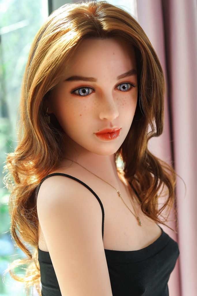 Angela, 159 cm Sexpuppe mit Silikonkopf und TPE-Körper, konfigurierbar