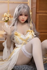 Atsushi, 160 cm Anime Sexpuppe mit Silikonkopf und TPE-Körper, konfigurierbar