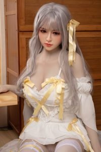 Atsushi, 160 cm Anime Sexpuppe mit Silikonkopf und TPE-Körper, konfigurierbar