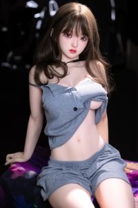 Wakana-AiBei, 157 cm AiBei TPE-Sexpuppe, Natürliche Hautfarbe, konfigurierbar