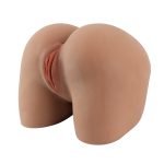 A1 Gesäß in TPE mit mittlerer Braunhaut mit Vaginal- und Anales-Fähigkeiten