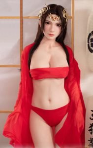 Nikura, 160 cm Anime Sexpuppe mit Silikonkopf und TPE-Körper, konfigurierbar