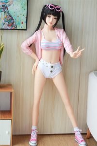 Akia, 140 cm Anime TPE-Sexpuppe, konfigurierbar