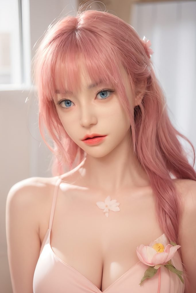 Yoon, 164 cm Silikon-Sexpuppe, konfigurierbar