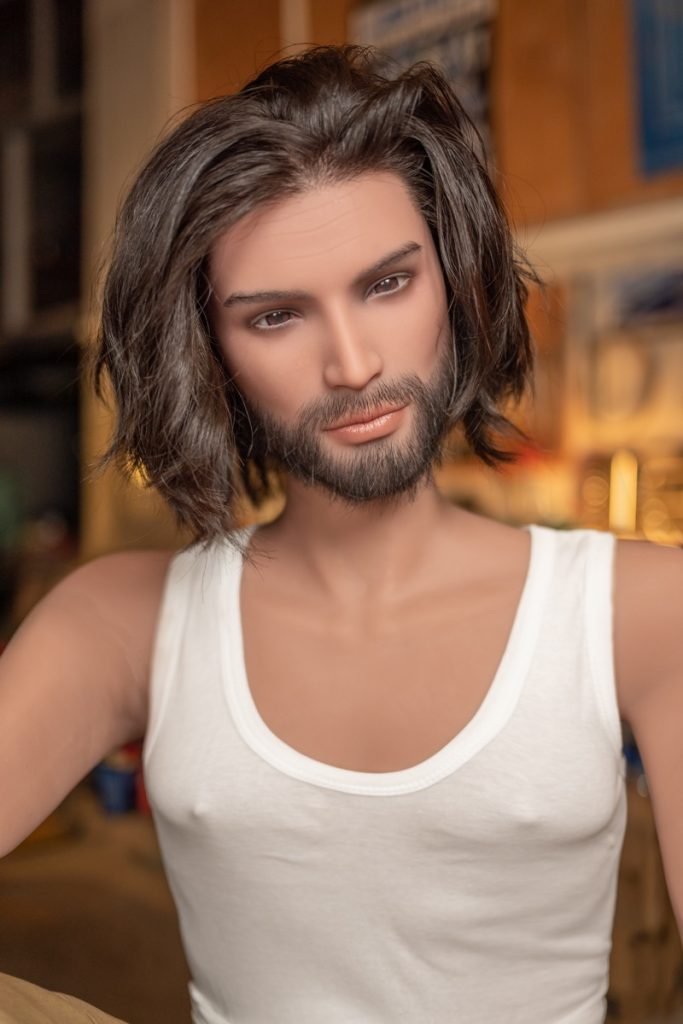 Arthur, 165 cm männliche Sexpuppe mit Silikonkopf und TPE-Körper, konfigurierbar
