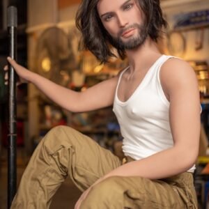 Arthur, 165 cm männliche Sexpuppe mit Silikonkopf und TPE-Körper, konfigurierbar