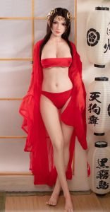 Nikura, 160 cm Anime Sexpuppe mit Silikonkopf und TPE-Körper, konfigurierbar