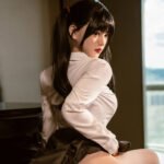 Mei, 160 cm Cosplay Sexpuppe mit Silikonkopf und TPE-Körper, konfigurierbar