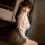 Mei, 160 cm Cosplay Sexpuppe mit Silikonkopf und TPE-Körper, konfigurierbar