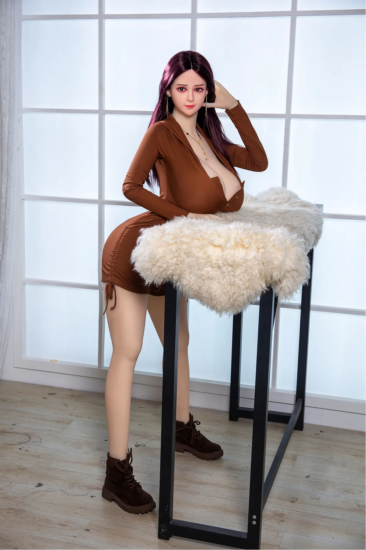Honorine, 158 cm AiBei TPE-Sexpuppe, konfigurierbar