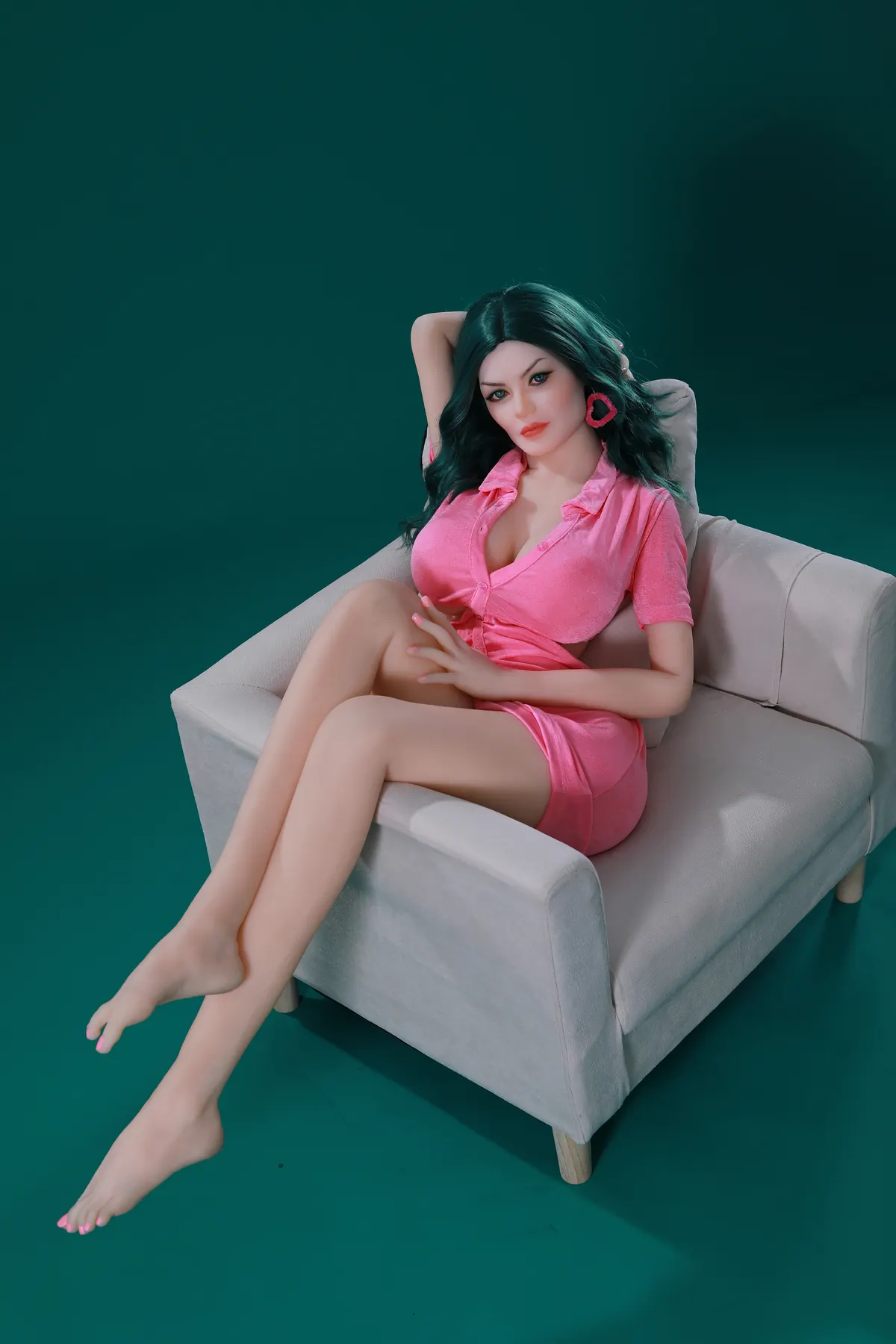 Célestine Royer, 158 cm TPE-Sexpuppe, Kopf 40, konfigurierbar
