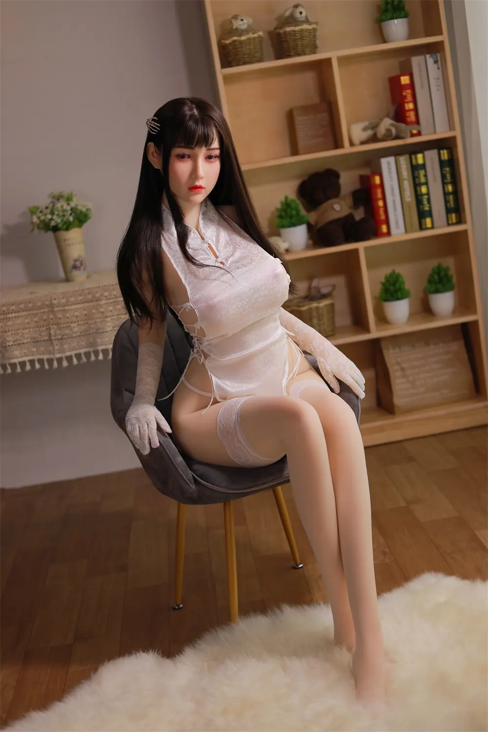 Flavie Fontenay, 153 cm TPE-Sexpuppe, Kopf 039, konfigurierbar