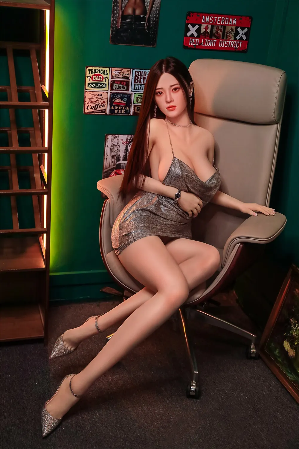 Ombeline Hautecœur, 155 cm TPE-Sexpuppe, Kopf 232, konfigurierbar