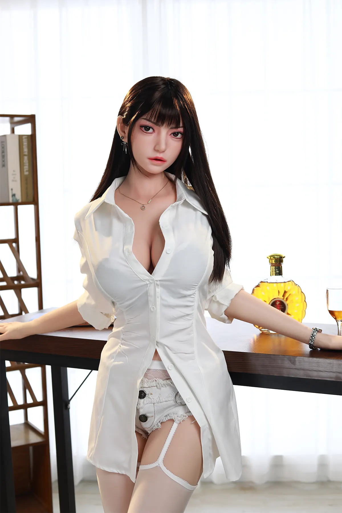 Zélie Delorme, 157 cm AiBei TPE-Sexpuppe, konfigurierbar