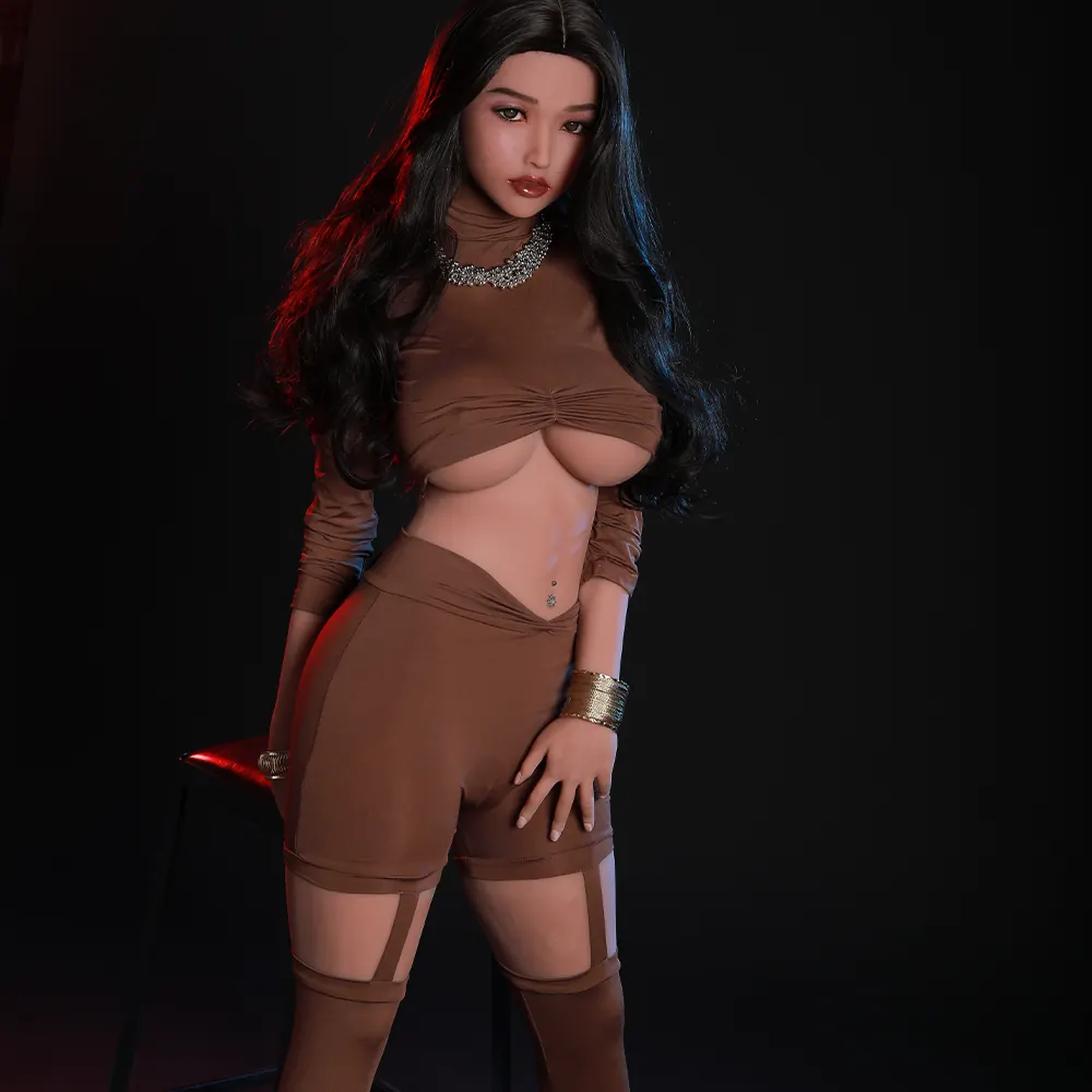 Anaëlle Chanterive, 148 cm Silikon-Sexpuppe, Kopf 016, konfigurierbar