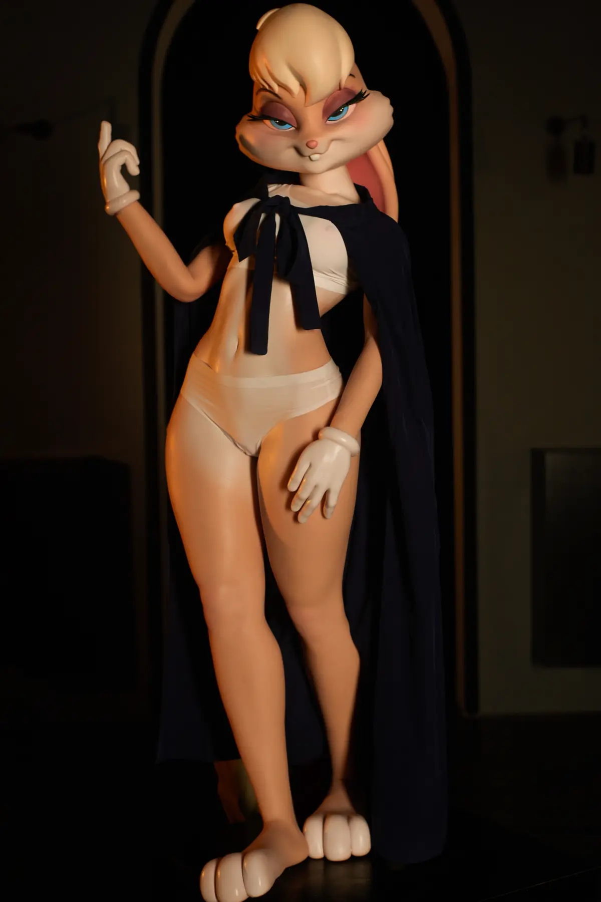 Lola SiF150, 150 cm Silikon-Sexpuppe, Hautfarbe Gelb, konfigurierbar