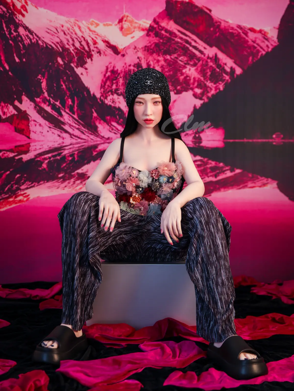 Janice SiW160, 160 cm Silikon-Sexpuppe, konfigurierbar