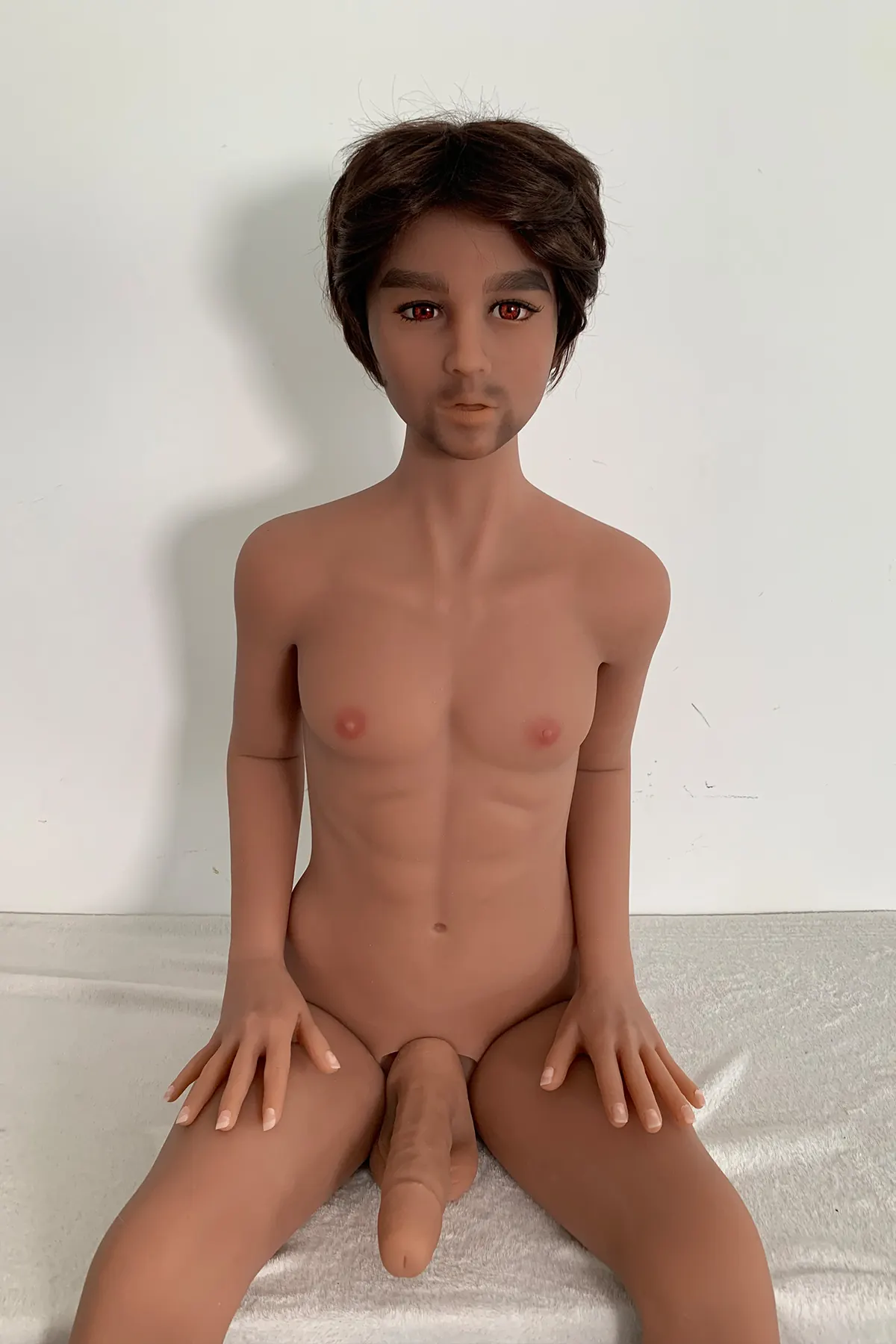 Anaëlle Beauregard - Sexpuppe masculine konfigurierbar 140 cm en TPE, tête 216 factory reference 2