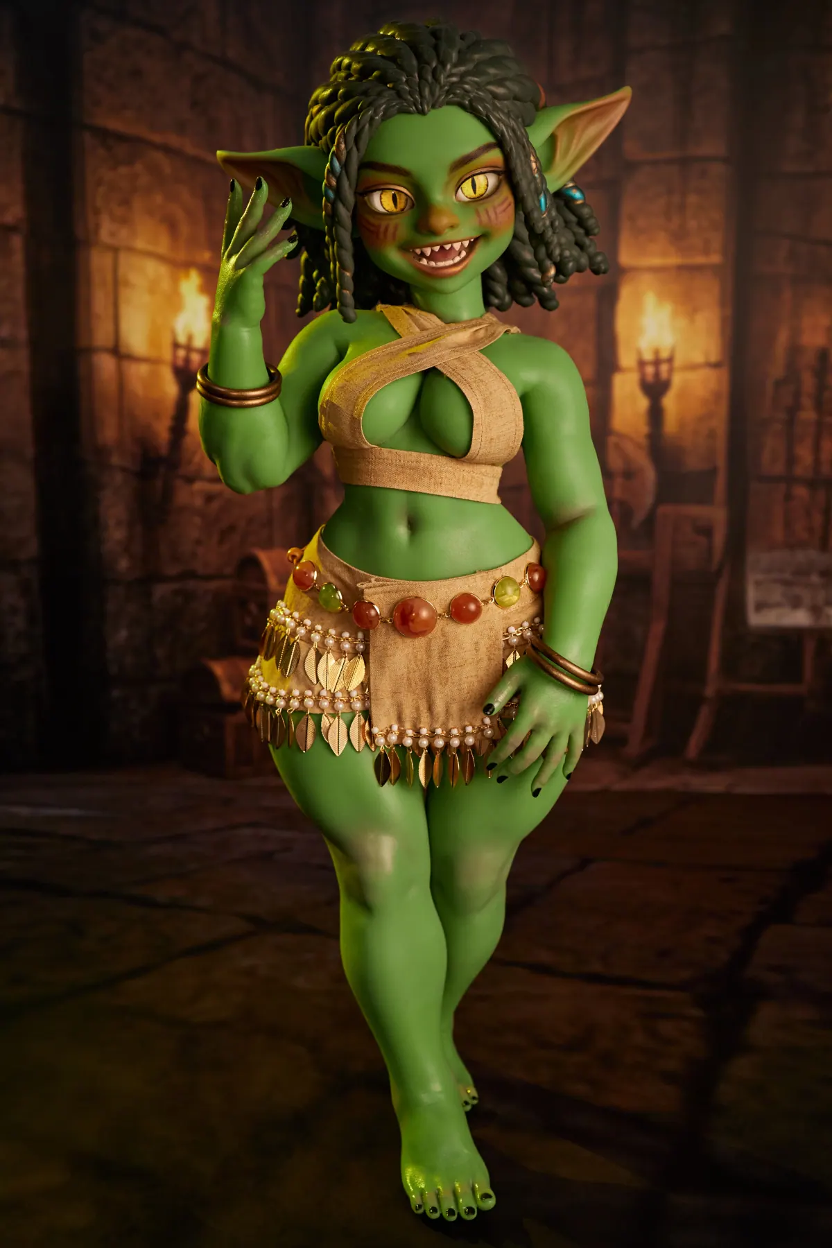 Kaela verte Si70 AT, Anime Silikon-Sexpuppe, konfigurierbar