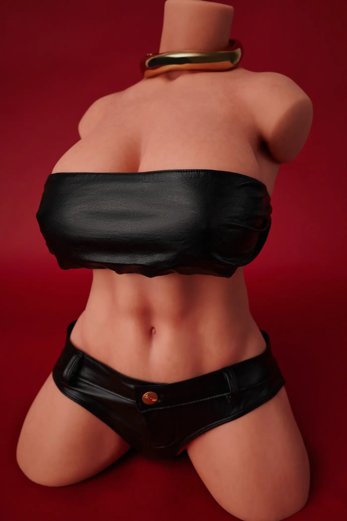 Jorina, 663 cm Silikon-Sexpuppe, Hautfarbe Schwarz