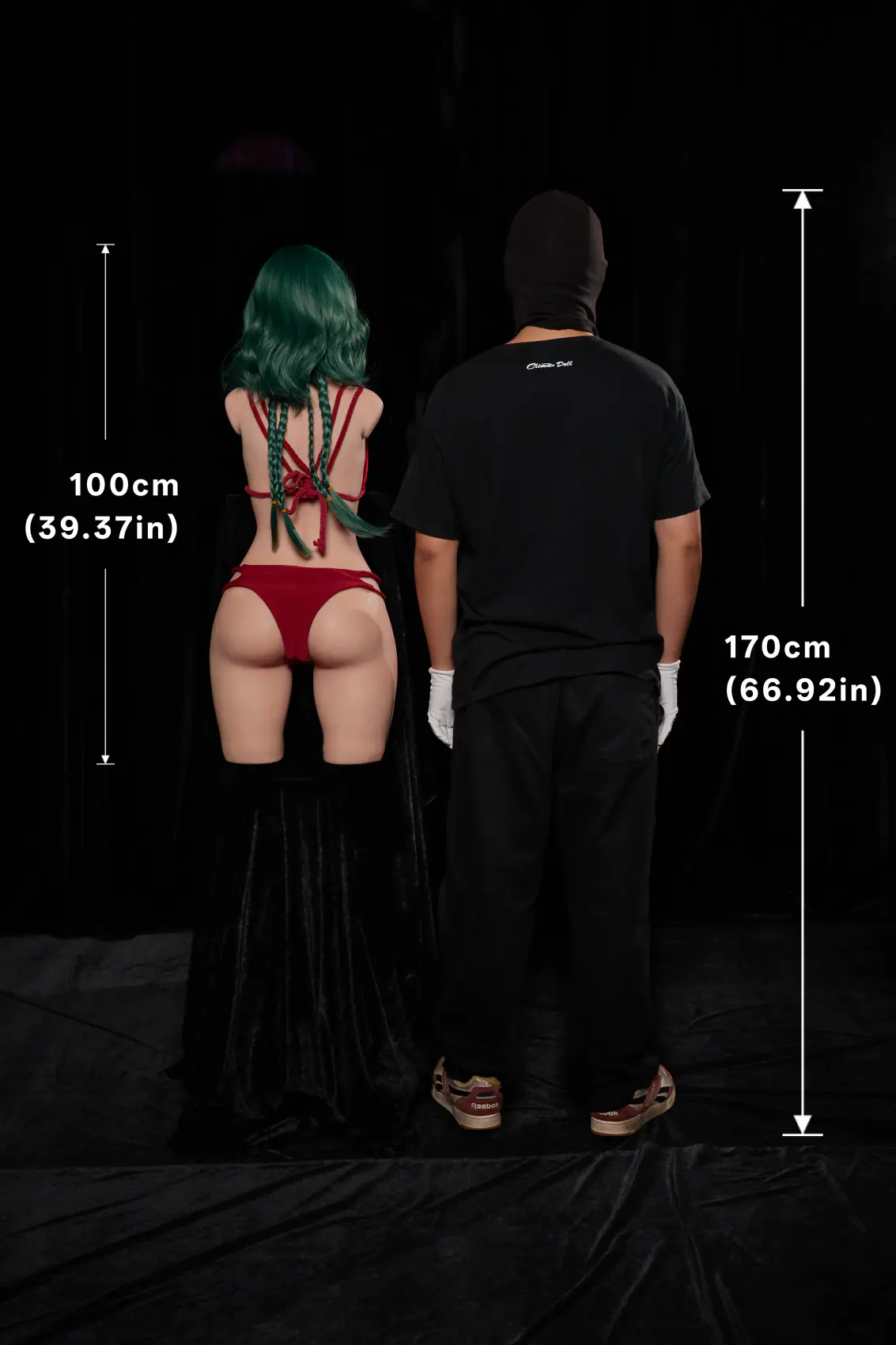 Mayu naturel - Buste ULW 881 avec tête 2